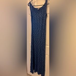 black & blue maxi dress - women’s XL Merona brand - only worn a couple times